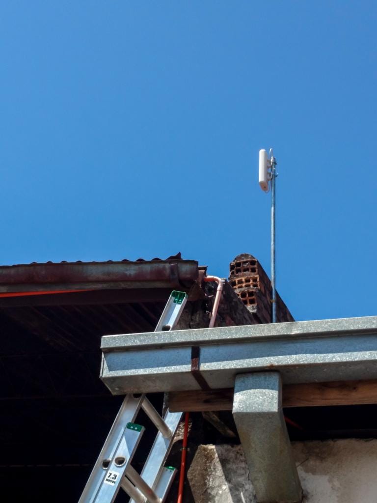Antena punto a punto oficina