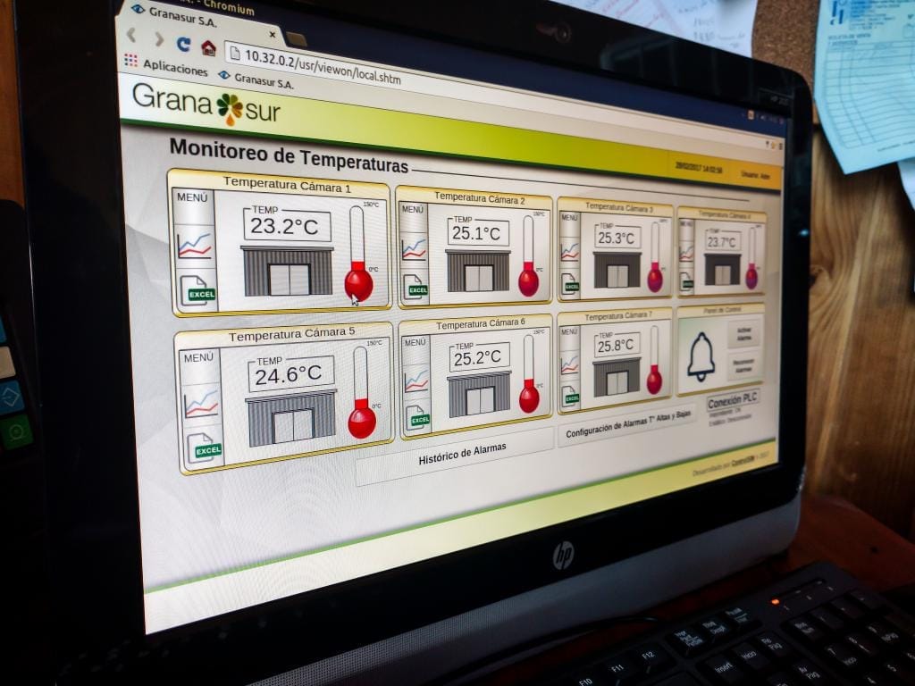 Sistema de Monitoreo de Temperatura Remoto eWON