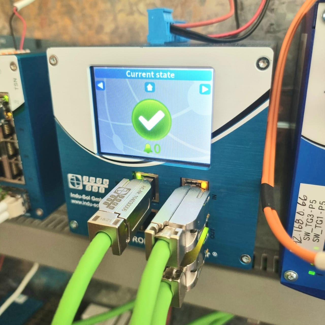 Certificación de Red PROFINET y PROFIBUS