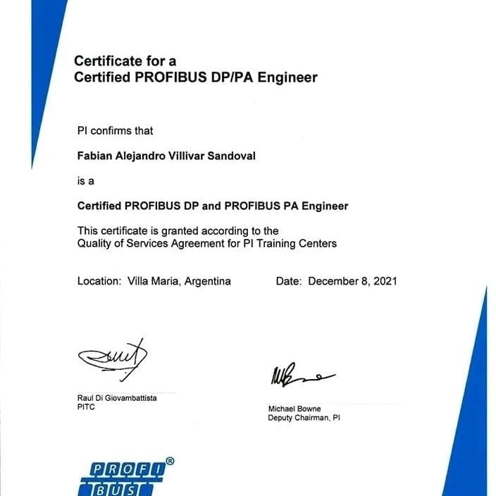 Fabian V Profibus