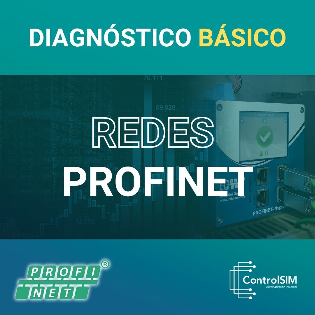 Curso Diagnóstico de Redes PROFINET de ControlSIM