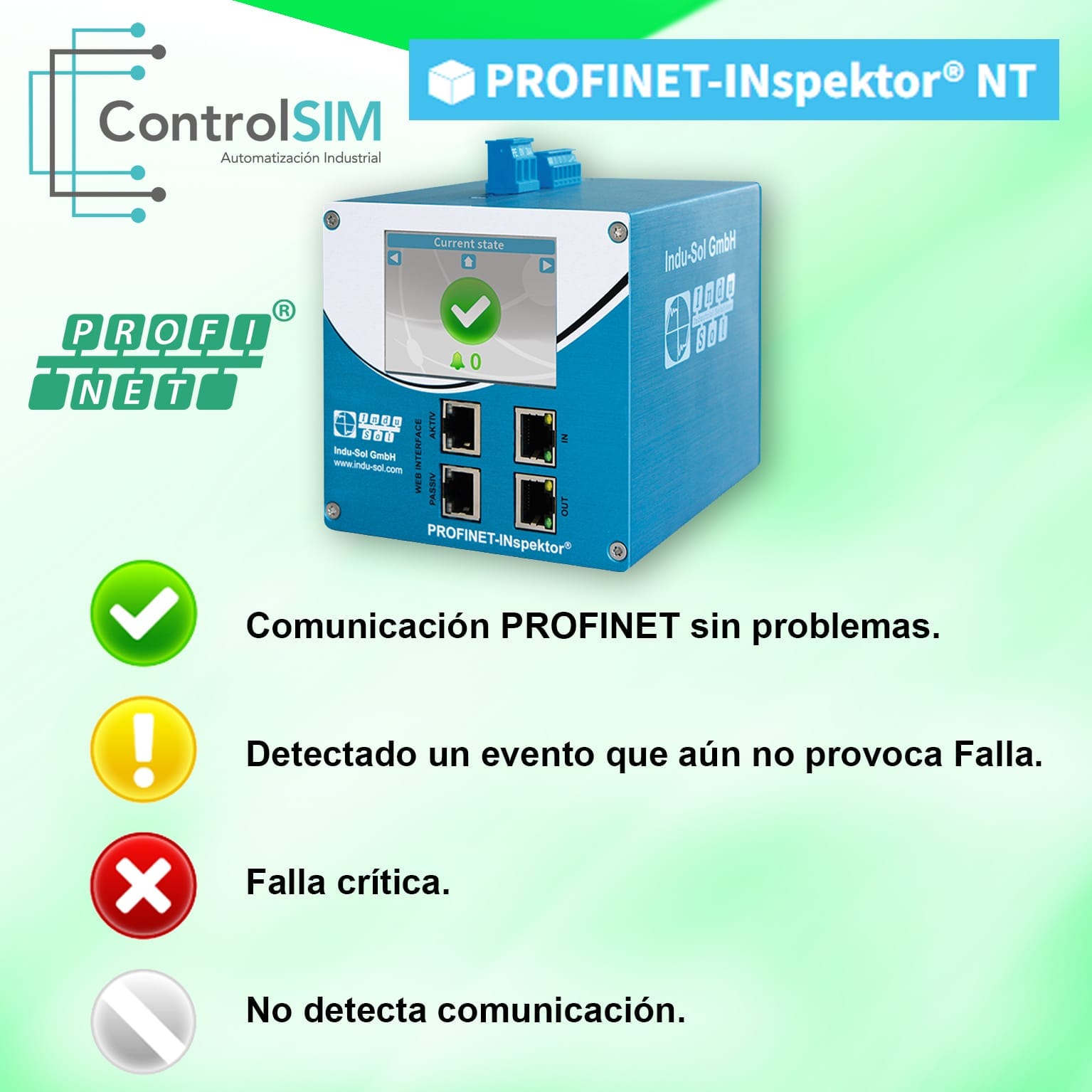 PROFINET MONITOREO PREVENTIVO INSPEKTOR